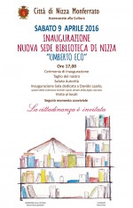 Inaugurazione nuova biblioteca di Nizza