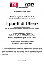 I poeti di Ulisse a Palazzo Monferrato
