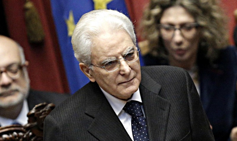 Giuramento di Sergio Mattarella