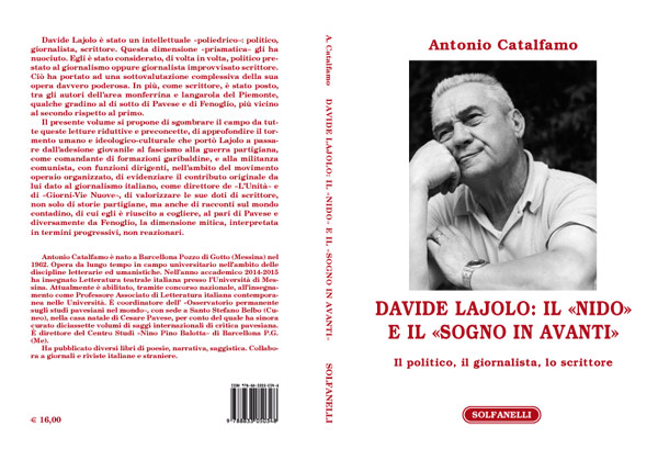 ANTONIO CATALFAMO: saggio su Davide Lajolo