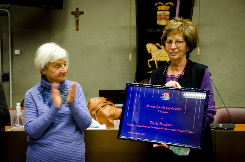 Resoconto Premio Davide Lajolo a Daria Bonfietti