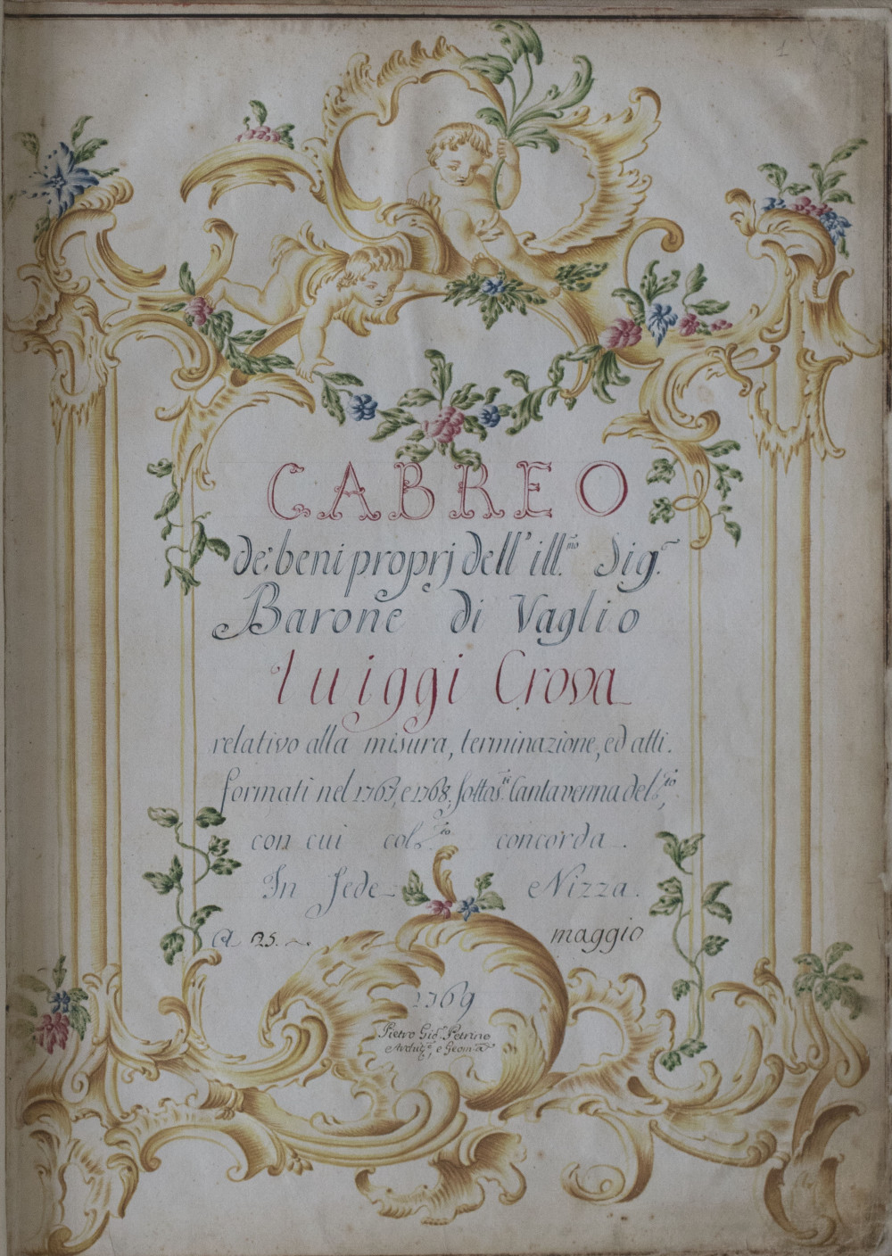 Comunicato stampa Mostra cabrei e catasti